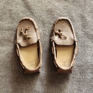 Toddler shoes- leather Janie and Jack loafers size 9